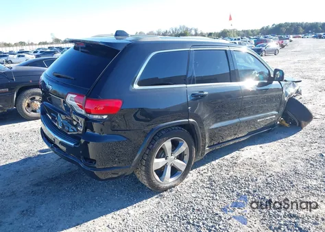 2014 Jeep Grand Cherokee Overland из США, поврежденный, VIN 1C4RJECG9EC351344